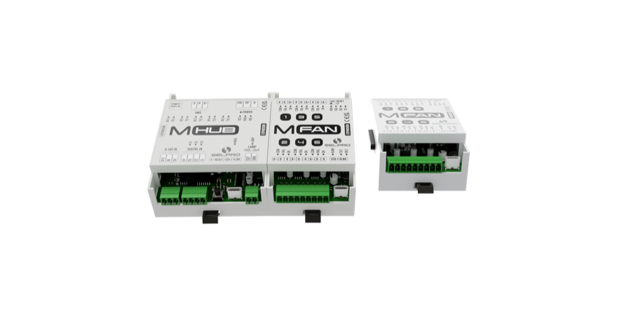 Sistema MHUB con due moduli MFan